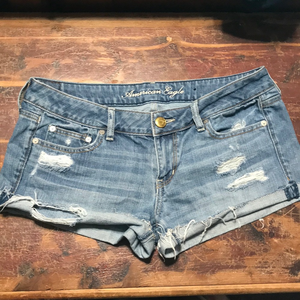 American Eagle distressed Jean shorts
